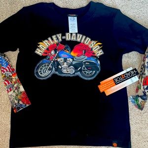 NWT HARLEY DAVIDSON LONG SLEEVE 3T
